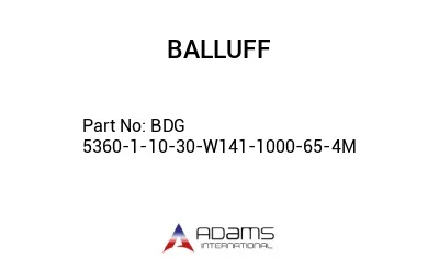 BDG 5360-1-10-30-W141-1000-65-4M									