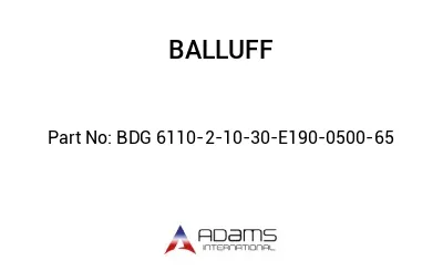 BDG 6110-2-10-30-E190-0500-65									
