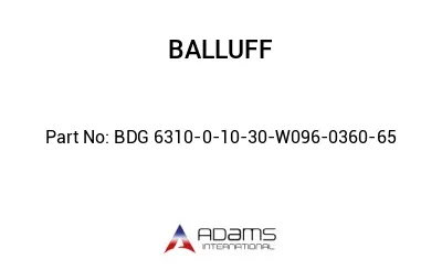 BDG 6310-0-10-30-W096-0360-65									