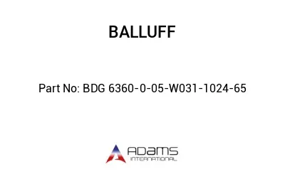 BDG 6360-0-05-W031-1024-65									