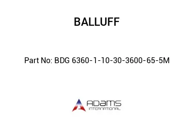 BDG 6360-1-10-30-3600-65-5M									