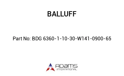 BDG 6360-1-10-30-W141-0900-65									