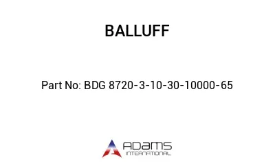 BDG 8720-3-10-30-10000-65									