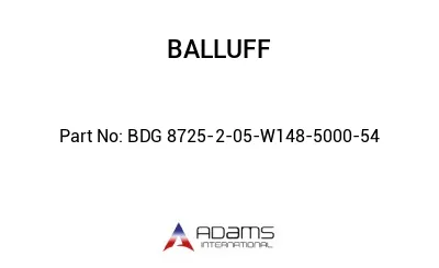 BDG 8725-2-05-W148-5000-54									