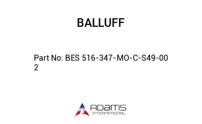 BES 516-347-MO-C-S49-00	2								