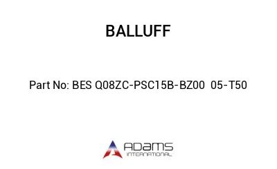 BES Q08ZC-PSC15B-BZ00	05-T50								