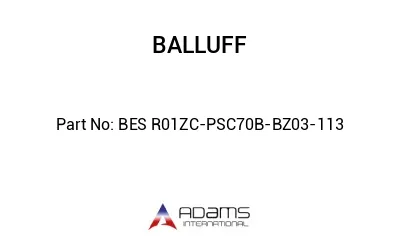 BES R01ZC-PSC70B-BZ03-113									