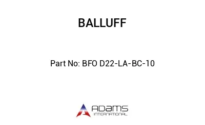 BFO D22-LA-BC-10									