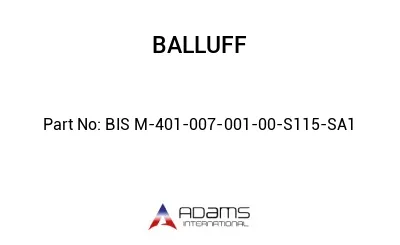 BIS M-401-007-001-00-S115-SA1									