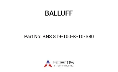 BNS 819-100-K-10-S80