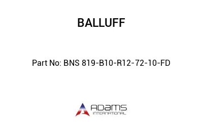 BNS 819-B10-R12-72-10-FD									
