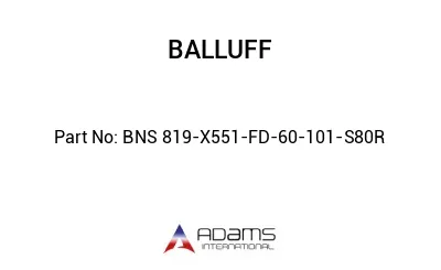 BNS 819-X551-FD-60-101-S80R									