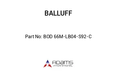 BOD 66M-LB04-S92-C									