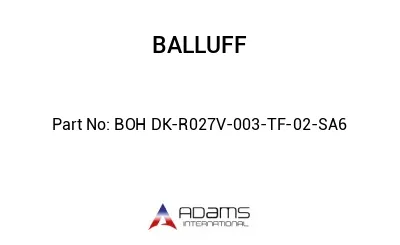 BOH DK-R027V-003-TF-02-SA6									