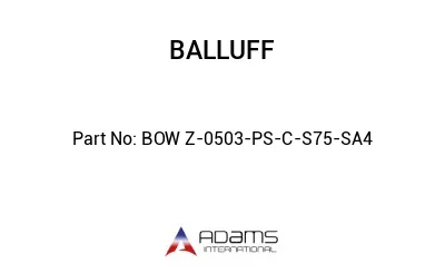 BOW Z-0503-PS-C-S75-SA4									