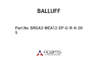 BRGA3-WEA12-EP-G-R-K-00	5								