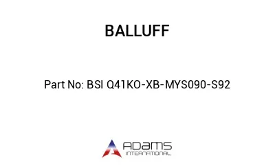 BSI Q41KO-XB-MYS090-S92