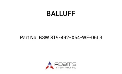 BSW 819-492-X64-WF-06L3									
