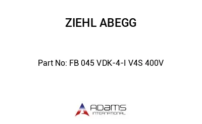 FB 045 VDK-4-I V4S 400V